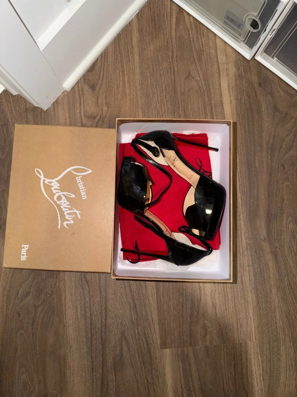 Christian Louboutin Aketata 120 Black Size 8